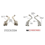 Fabspeed Over Axle GPF Delete Pipes for Porsche Boxter / Cayman 718 GT4 / GTS / Spyder 2020-2021