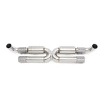 Fabspeed Center Muffler Bypass X-Pipe (for Base) for Porsche  991.2 Carrera 2017-2019