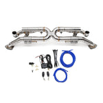 Fabspeed Valvetronic Center Muffler Bypass X-Pipe (3.8L & PSE Only) for Porsche 991 Carrera 2012-2016