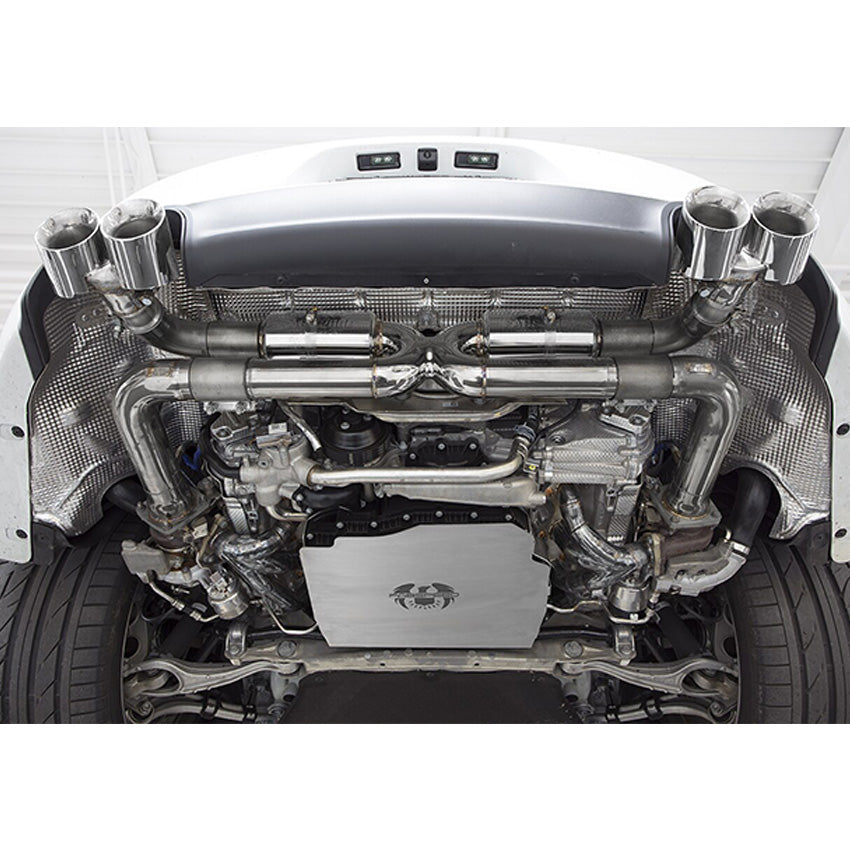 Fabspeed Center Muffler Bypass X-Pipe (for Base) for Porsche  991.2 Carrera 2017-2019