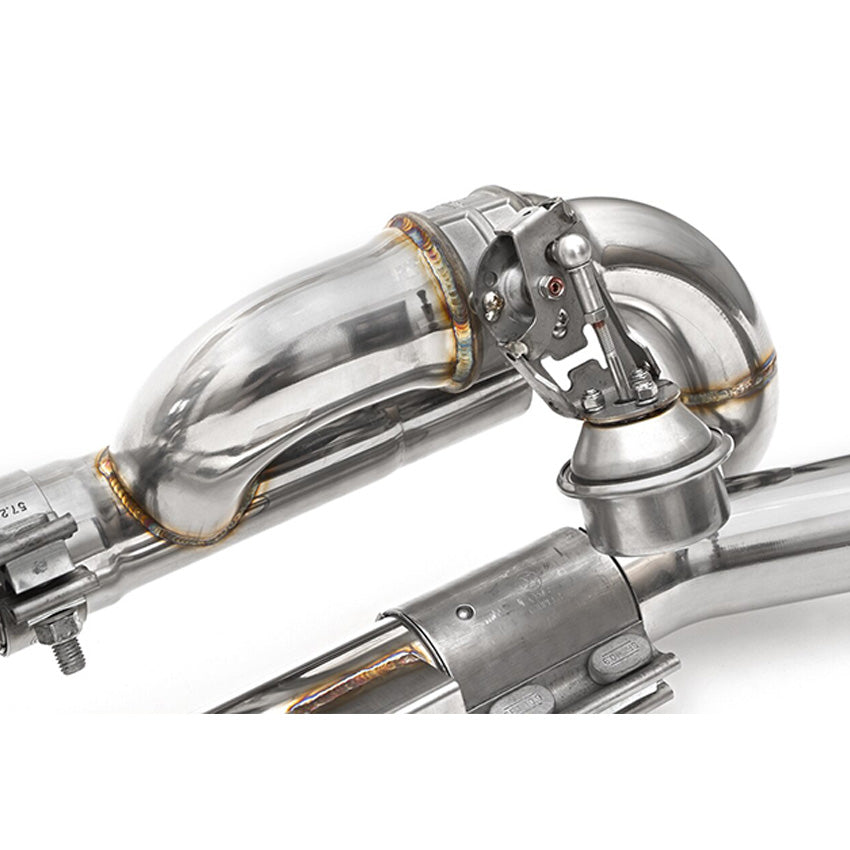 Fabspeed Valvetronic Center Muffler Bypass X-Pipe (3.8L & PSE Only) for Porsche 991 Carrera 2012-2016