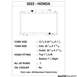 CSF Performance Radiator For Honda Civic SI 2003-2005