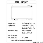 CSF Performance Radiator Infiniti G35 - AutoTalent