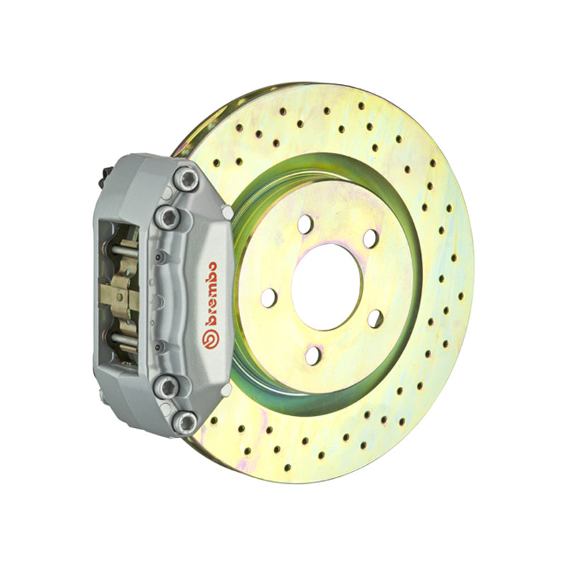 Brembo GT 285x28mm 4 Piston Front Big Brake Kit for Fiat 500 Pop, Sport, Lounge, Abarth 2012-2021