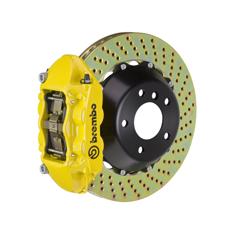 Brembo GT 380x28mm 4 Piston Rear Big Brake Kit for Hyundai Genesis Sedan 3.8L V6, 5.0 V8 2015-2016