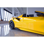 Capristo Aero Carbon Side Fins For Ferrari 488 GTB - AutoTalent