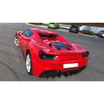 Capristo Aero Carbon & Glass Bonnet For Ferrari 488 GTS - AutoTalent