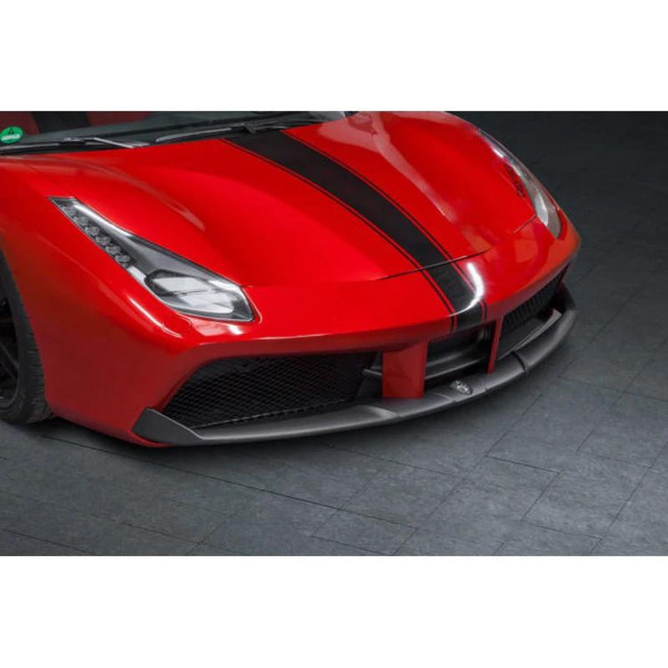 Capristo Aero Carbon Front Spoiler For Ferrari 488 GTB - AutoTalent