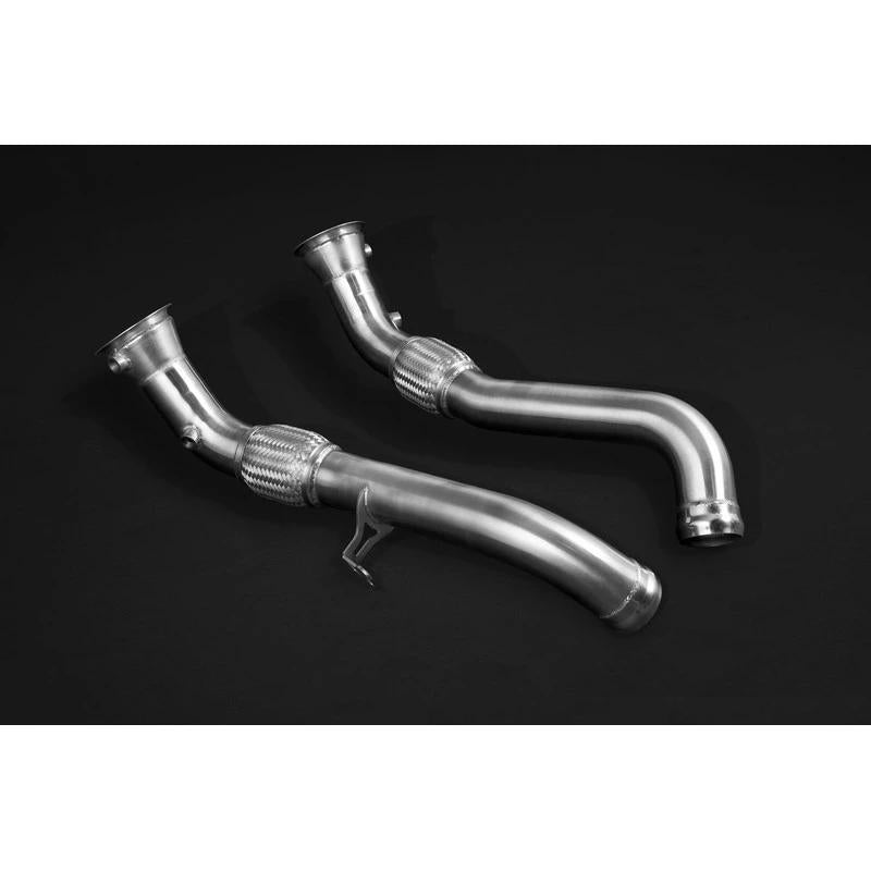 Capristo Exhaust Cat Delete Downpipe For Mclaren 675LT - AutoTalent