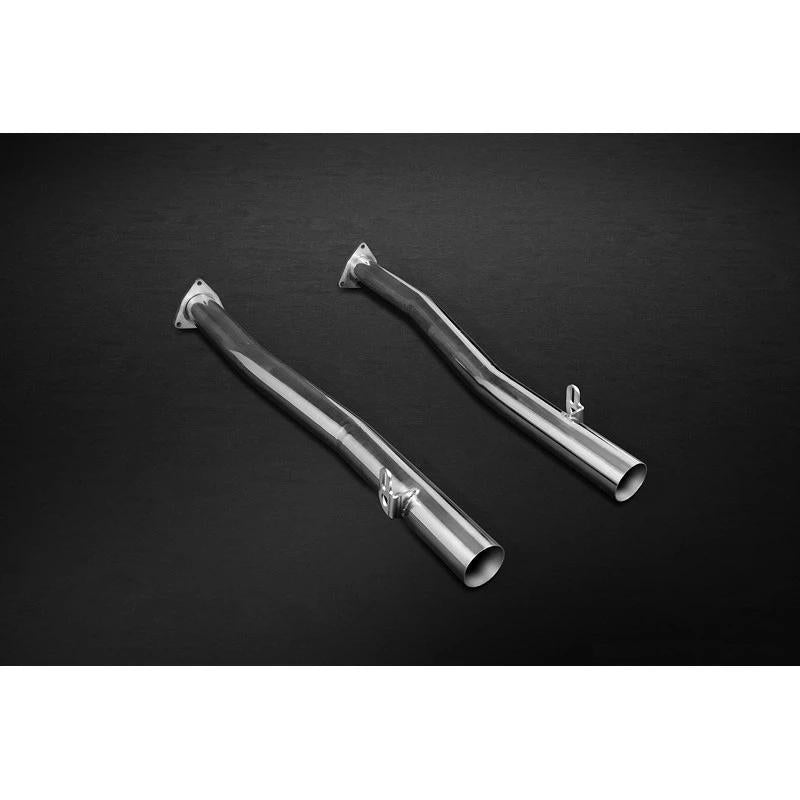 Capristo Exhaust Cat Replacement Pipes For Bentley Continental GT Speed - AutoTalent