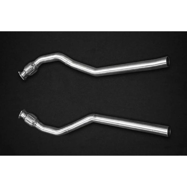 Capristo Exhaust Pre Silencer Spare Pipes For Audi S4 B8 - AutoTalent