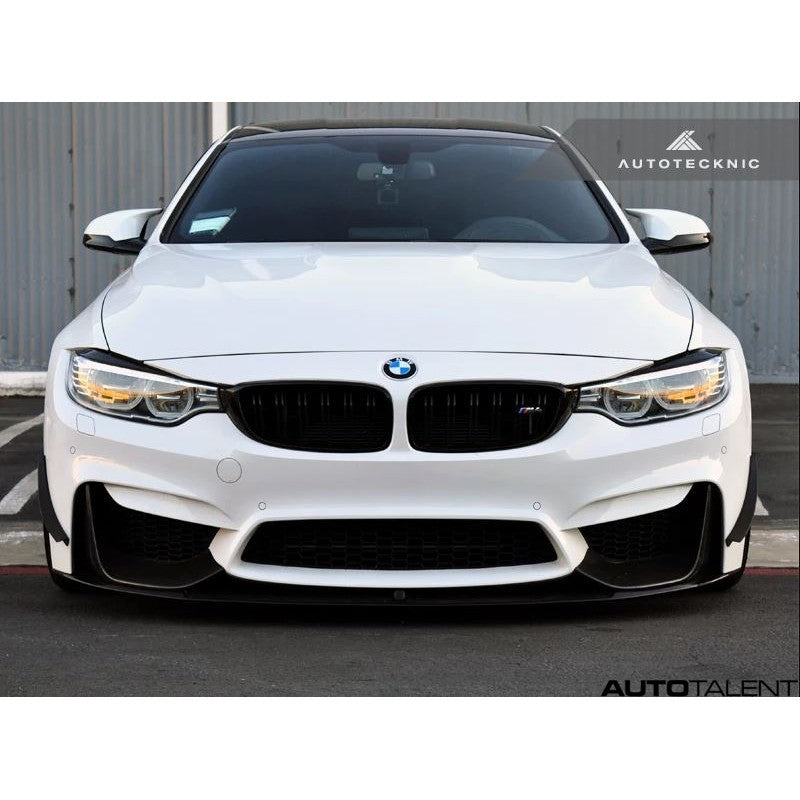 Autotecknic Aero Carbon Headlight Covers For Bmw F80 M3 - AutoTalent