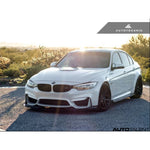 Autotecknic Carbon Fiber Headlight Covers For Bmw F80 M3 - AutoTalent