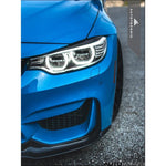 Autotecknic Aero Carbon Fiber Headlight Covers For Bmw M4 - AutoTalent
