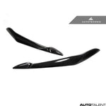 Autotecknic Aero Carbon Headlight Covers For BMW E71 X6 - AutoTalent