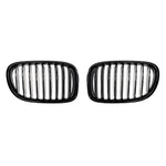 AutoTecknic Aero Replacement Glazing Black Front Grilles For BMW F01,F02 730Li - AutoTalent
