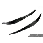 AutoTecknic Aero Carbon Fiber Headlight Covers For BMW F31 335i