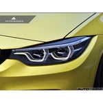 Autotecknic Carbon Headlight Covers For Bmw F83 M4 - AutoTalent