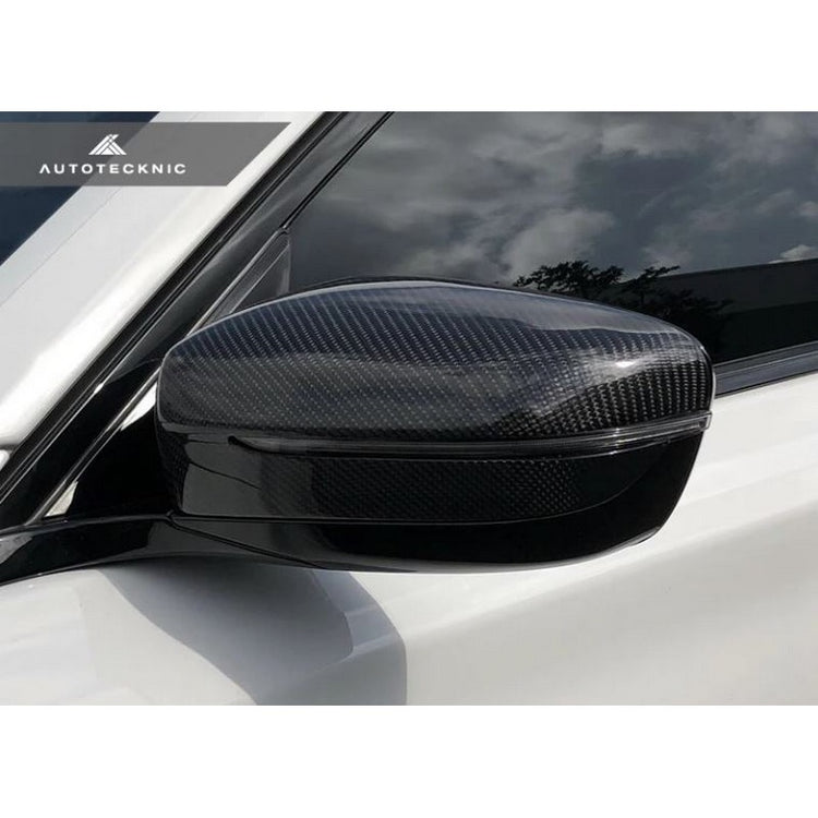 AutoTecknic Aero Carbon Mirror Covers For BMW G11 7 Series - AutoTalent