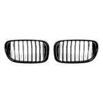 AutoTecknic Aero Replacement Glazing Black Front Grilles For BMW G11 730Li - AutoTalent