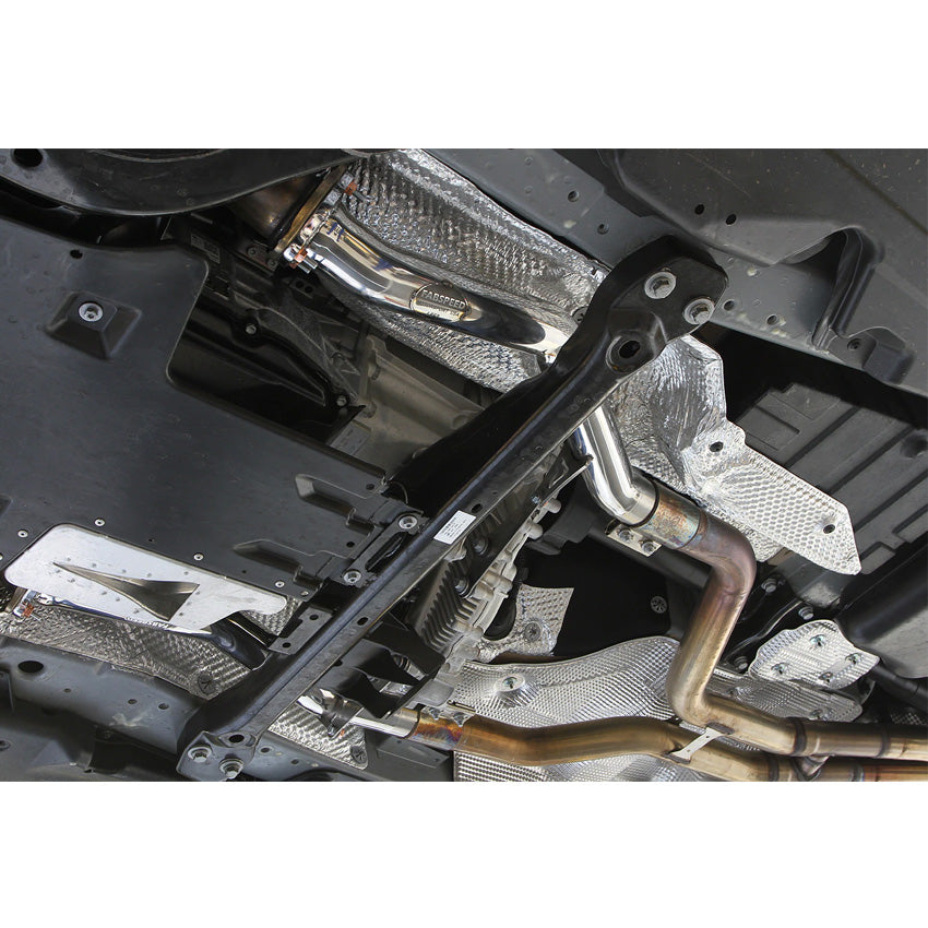 Fabspeed Secondary Cat Bypass Pipes for Porsche 958.2 Cayenne Turbo / Turbo S 2015-2018