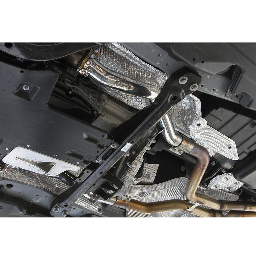 Fabspeed Secondary Cat Bypass Pipes for Porsche 958.2 Cayenne Turbo / Turbo S 2015-2018