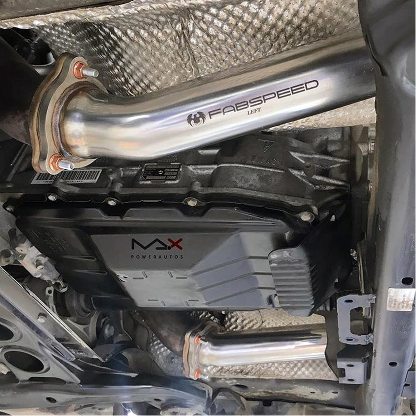 Fabspeed Secondary Cat Bypass Pipes for Porsche 958 Cayenne Turbo/Turbo S 2011-2014