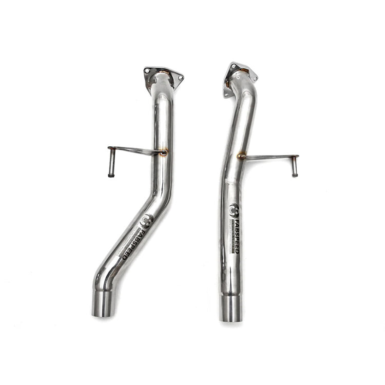 Fabspeed Secondary Cat Bypass Pipes for Porsche 955 Cayenne S 2002-2007