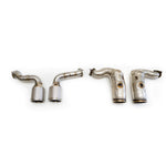 Fabspeed Primary Sport Catalytic Converters for Porsche E3 Cayenne S 2.9L Turbo / Turbo S 2019-2021