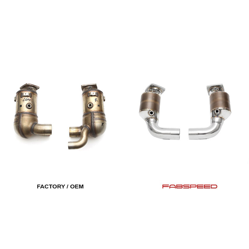Fabspeed Sport Cats (for Base) for Porsche 991.2 Carrera 2017-2019