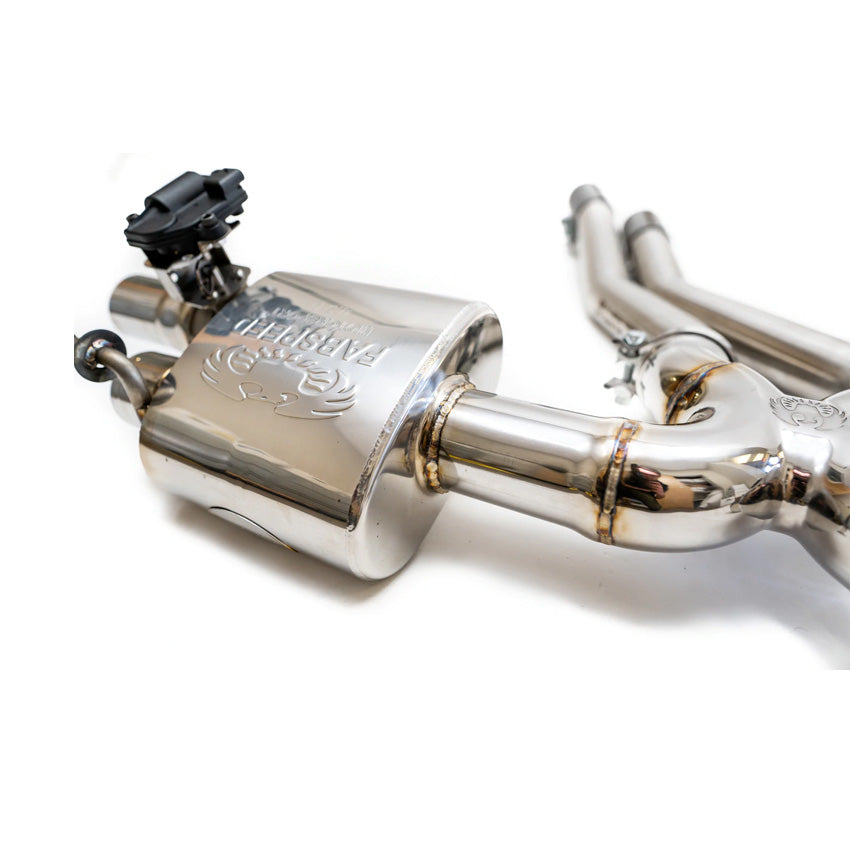 Fabspeed Turbo Valvetronic Exhaust System for Porsche E3 Cayenne S 2019-2021