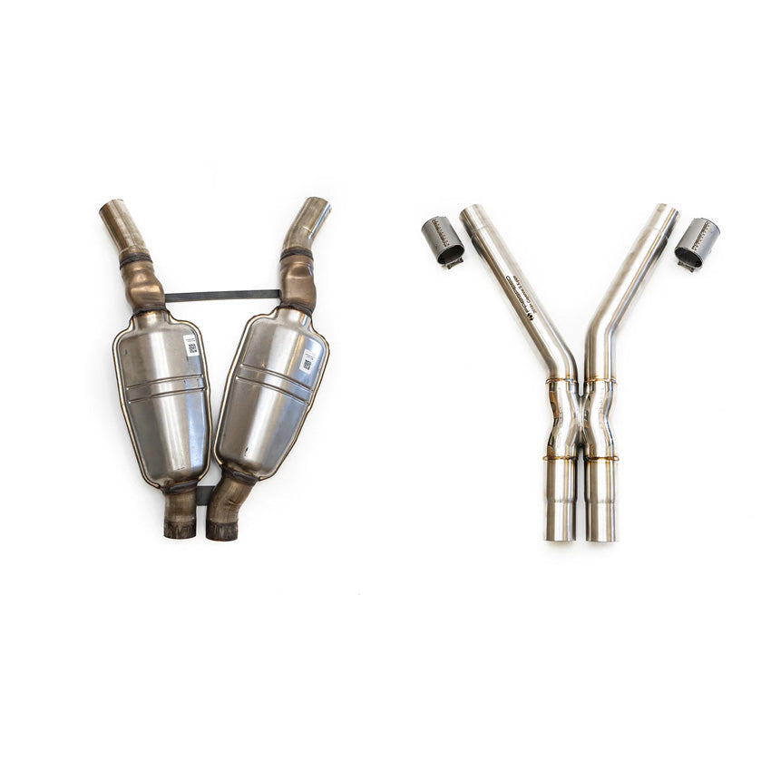 Fabspeed Turbo Valvetronic Exhaust System for Porsche E3 Cayenne S 2019-2021