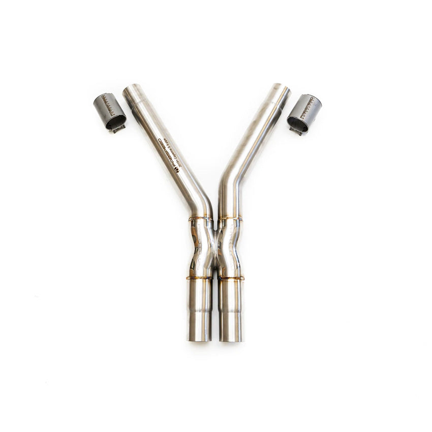 Fabspeed Turbo Valvetronic Exhaust System for Porsche E3 Cayenne S 2019-2021