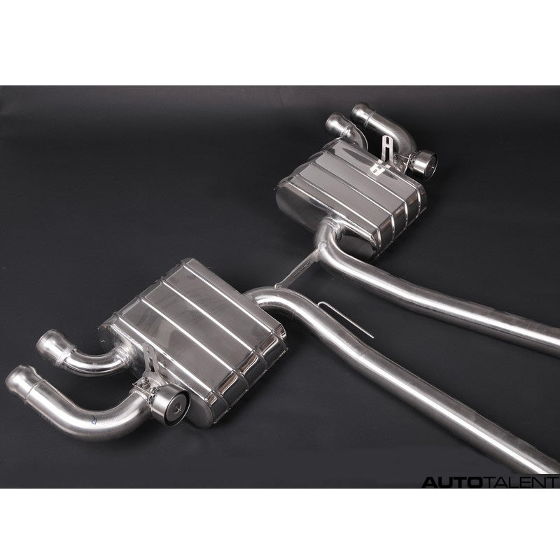 Capristo Exhaust Axle-Back Exhaust System For Porsche 958 Cayenne Turbo S - AutoTalent 