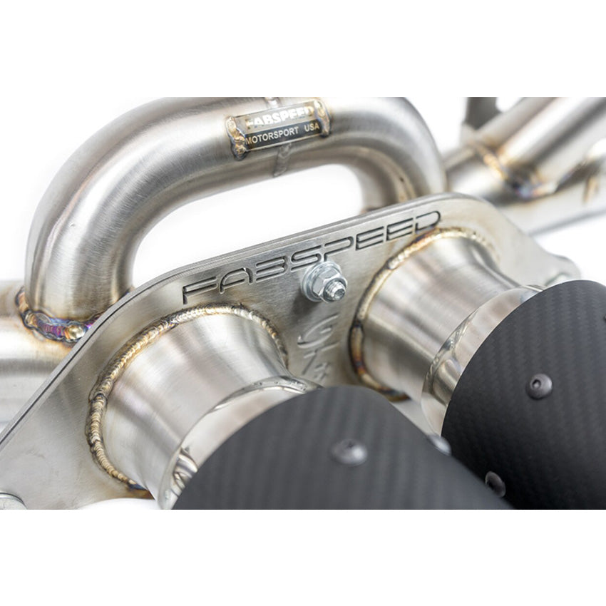 Fabspeed Center Muffler Bypass Pip for Porsche 997.2 GT3 / GT3 RS 2010-2011