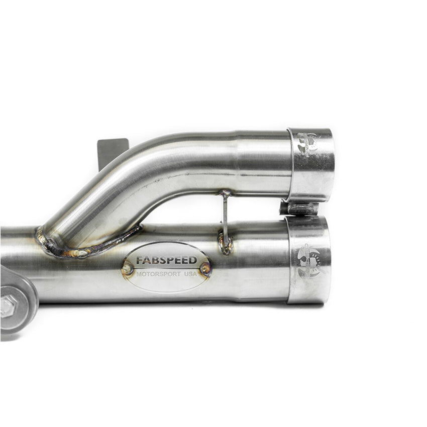Fabspeed Center Muffler Bypass Pip for Porsche 997.2 GT3 / GT3 RS 2010-2011