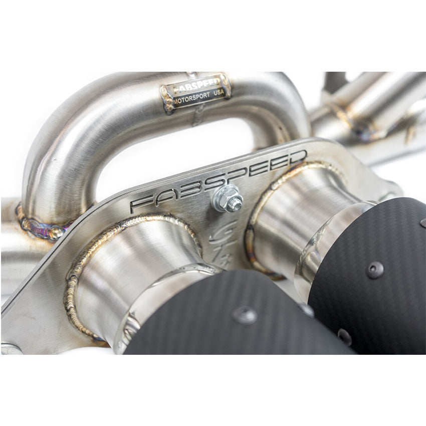 Fabspeed Center Muffler Bypass Pipe for Porsche 991.2 GT3 / GT3 RS 2017-2019