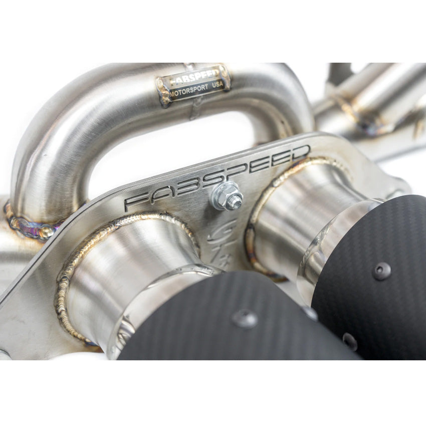 Fabspeed Center Muffler Bypass Pipe for Porsche 997 GT3 / GT3 RS 2006-2009