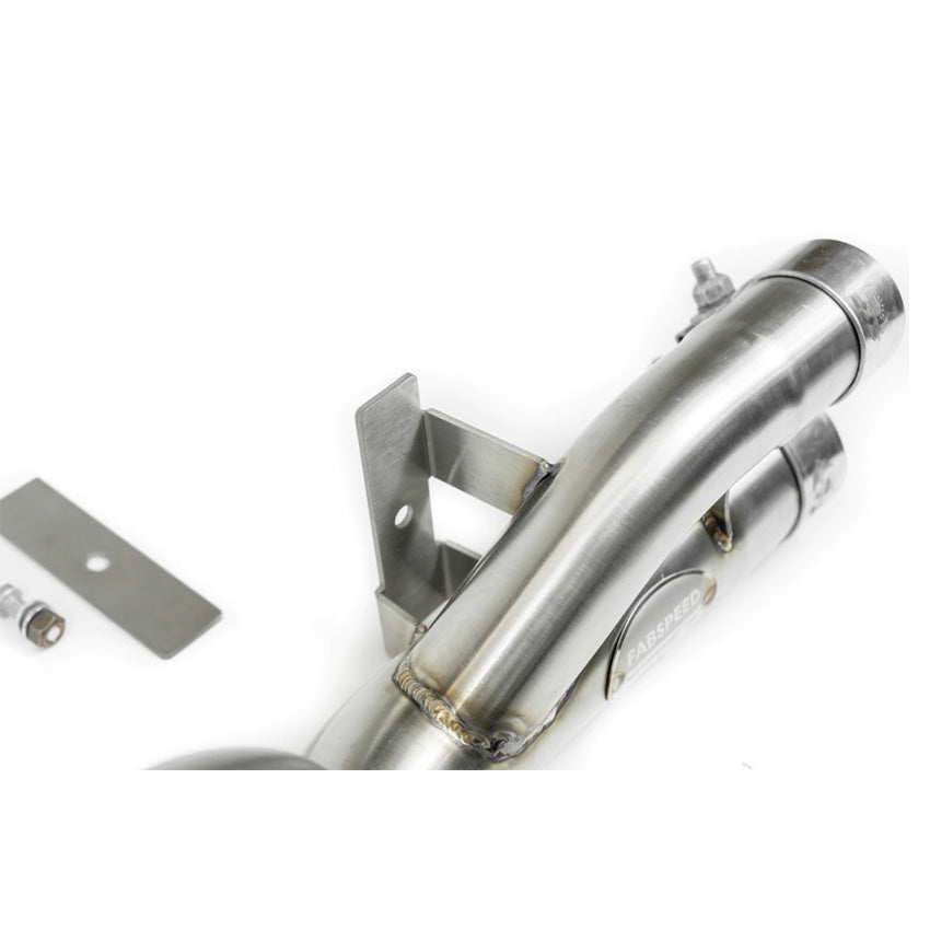 Fabspeed Center Muffler Bypass Pipe for Porsche 997 GT3 / GT3 RS 2006-2009