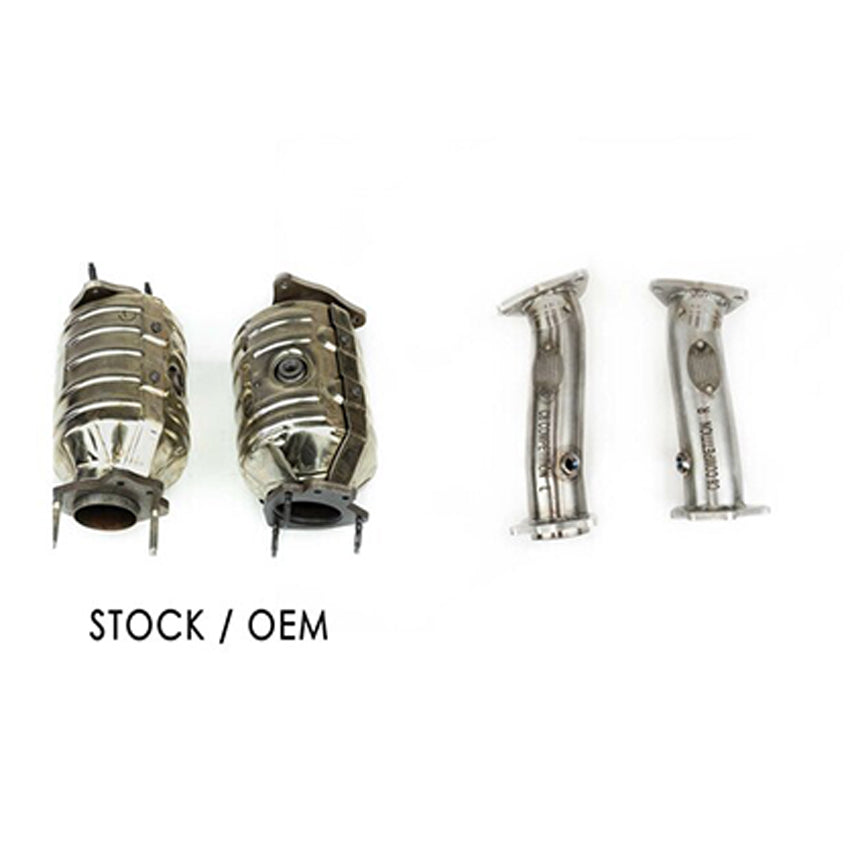 Fabspeed Cat Bypass Pipes for Chevrolet Corvette C8 2020-2021