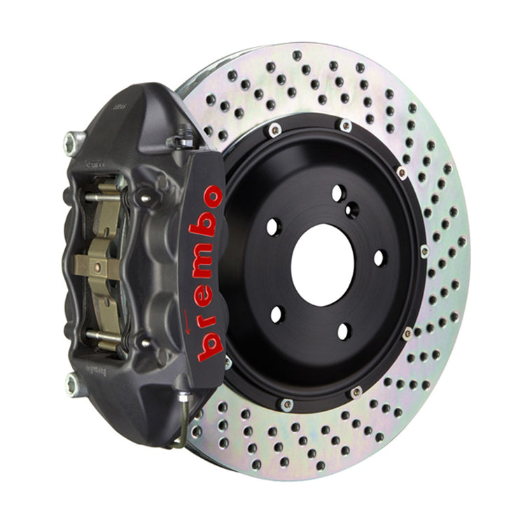 Brembo GT-S 345x28mm 4 Piston Rear Big Brake Kit for Porsche 981.1 Boxster GTS 2015-2016