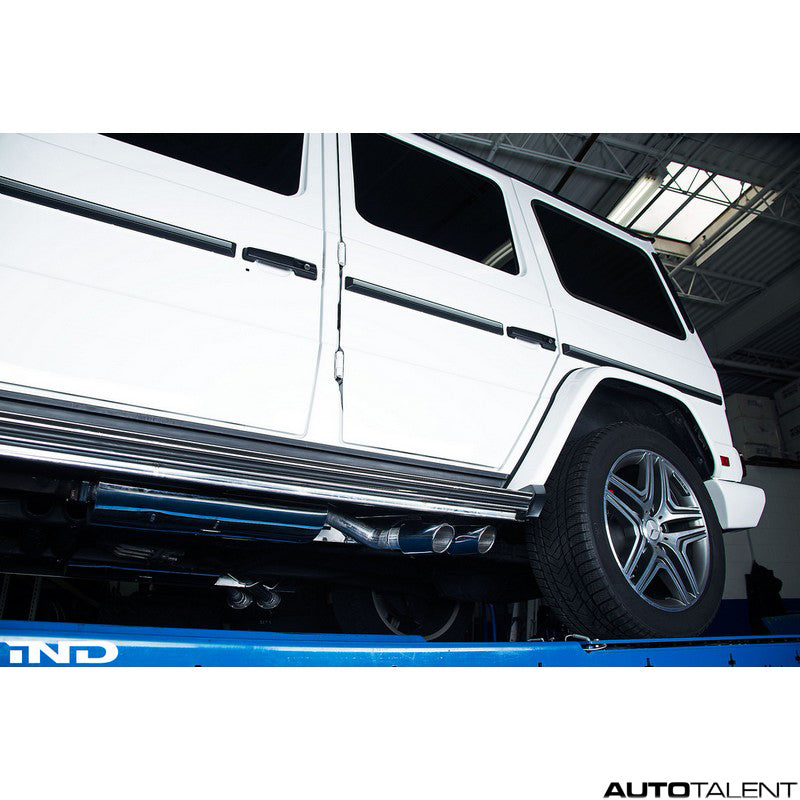 Eisenmann Stainless Steel Muffler With Tips  - AutoTalent