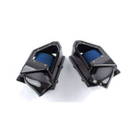 A top view of Dinan Cold Air Intake for for BMW air filters with white background