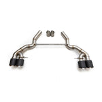 Fabspeed Muffler Bypass Pipes with Quad Style Tips for BMW F90 M5 2017-2021