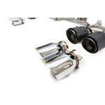 Fabspeed Muffler Bypass Pipes with Quad Style Tips for BMW F90 M5 2017-2021
