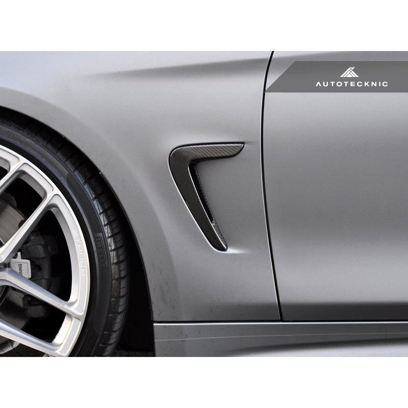 AutoTecknic Aero Carbon Fender Trims For BMW F32, F33, F36 4 Series - AutoTalent
