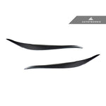 AutoTecknic Carbon Fiber Headlight Covers For BMW F30 330i - AutoTalent