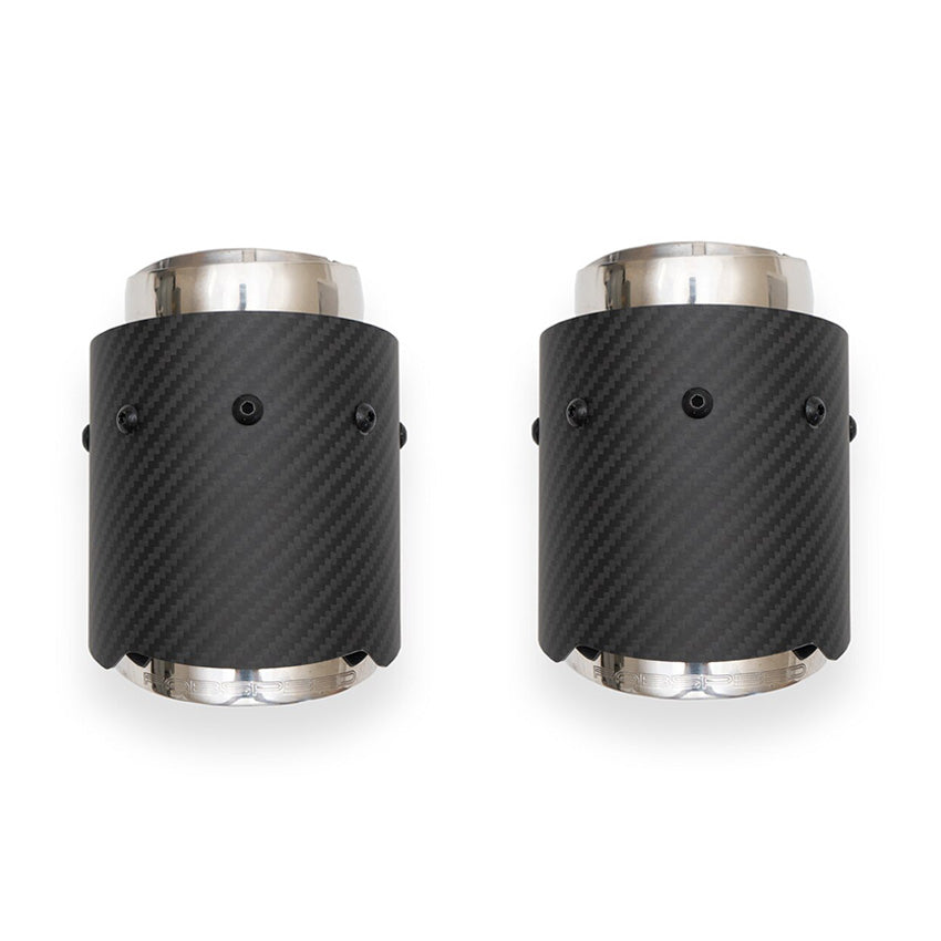 Fabspeed Deluxe Dual Style Tips (for PSE) for Porsche 991.2 Carrera 2017-2019