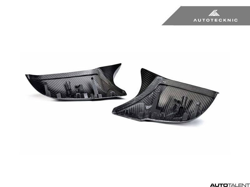 AutoTecknic Replacement Version II M-Inspired Dry Carbon Mirrors - BMW F3x 3/4-Series & M2 - autotalent