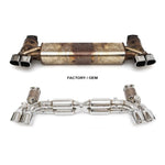 Fabspeed Supersport X-Pipe Exhaust System for Porsche 991 Turbo / Turbo S 2013-2016